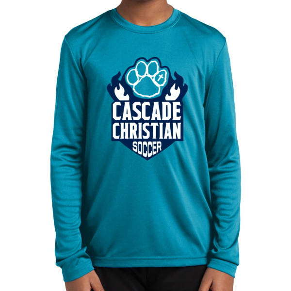 CCS Soccer - Youth Long Sleeve PosiCharge ® Competitor Tee Thumbnail
