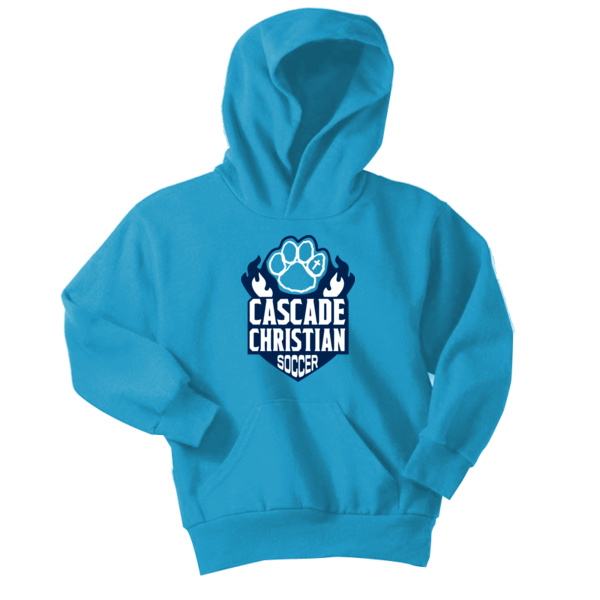 CCS Soccer - Youth Core Fleece Pullover Hooded Sweatshirt Thumbnail